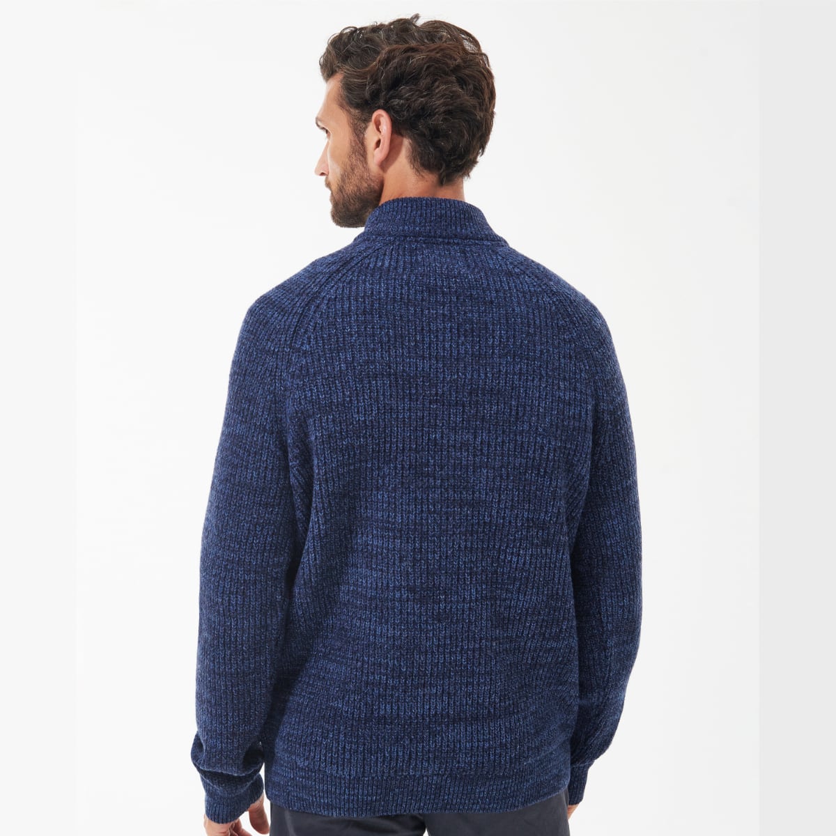 Barbour Horseford Half Zip Sweater | Navy