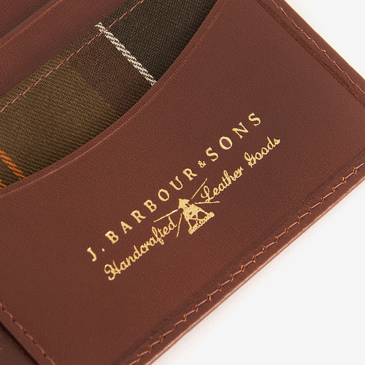 Barbour Colwell Billfold Wallet | Brown