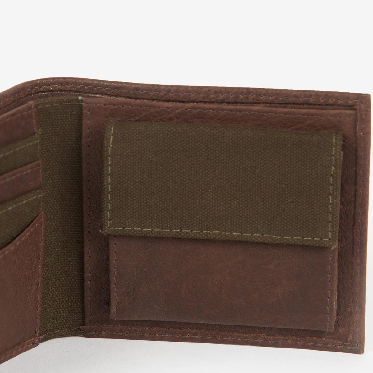 Barbour Padbury Billfold Wallet | Dark Brown