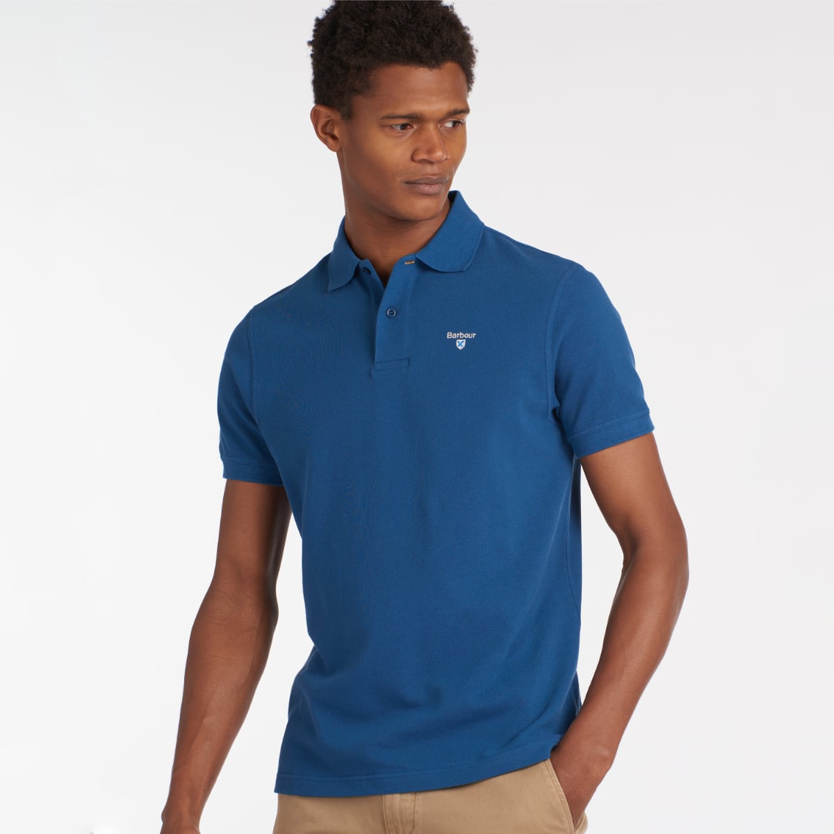 Barbour Men's Sports Polo Shirt | Deep Blue