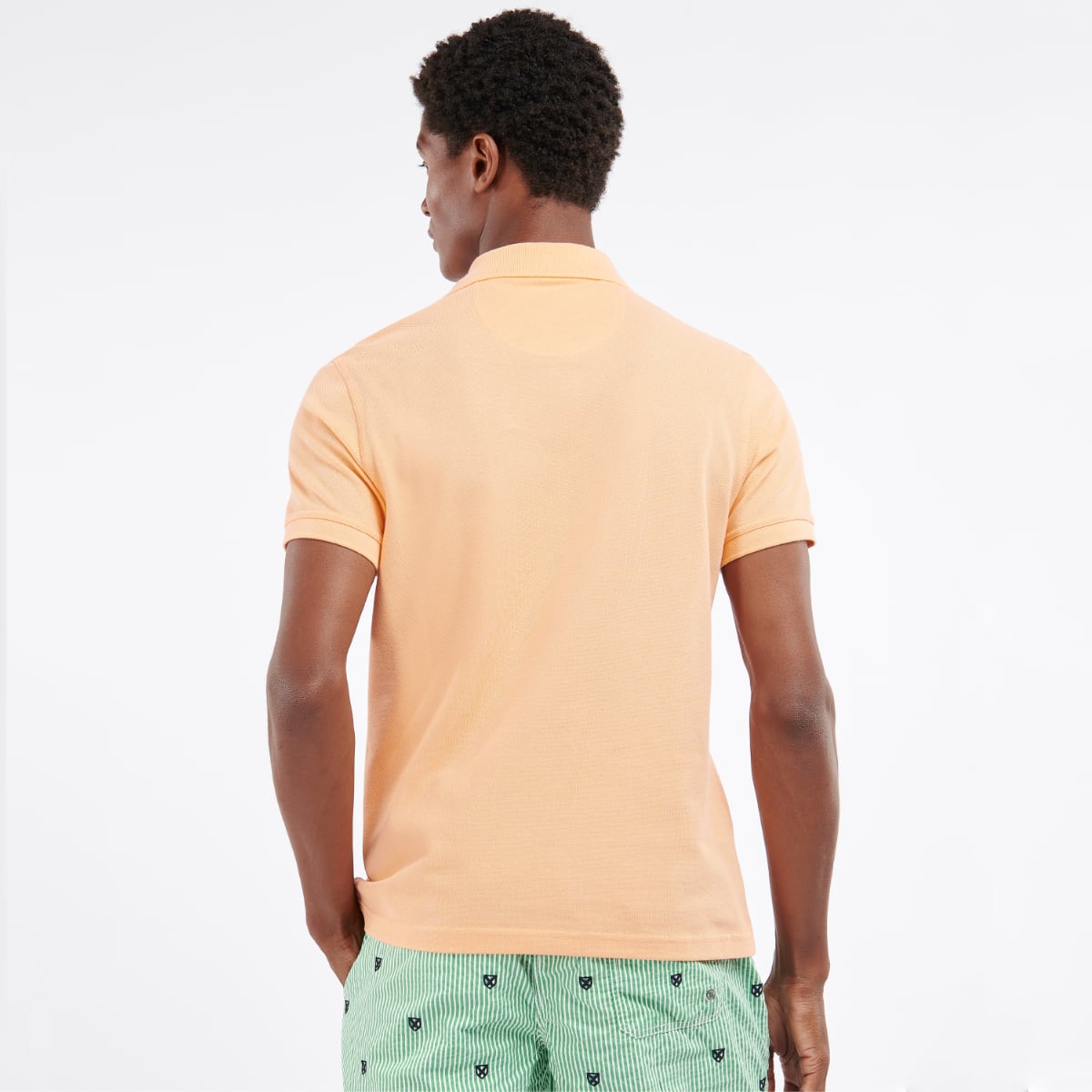 Barbour Men's Sports Polo Shirt | Coral Sands