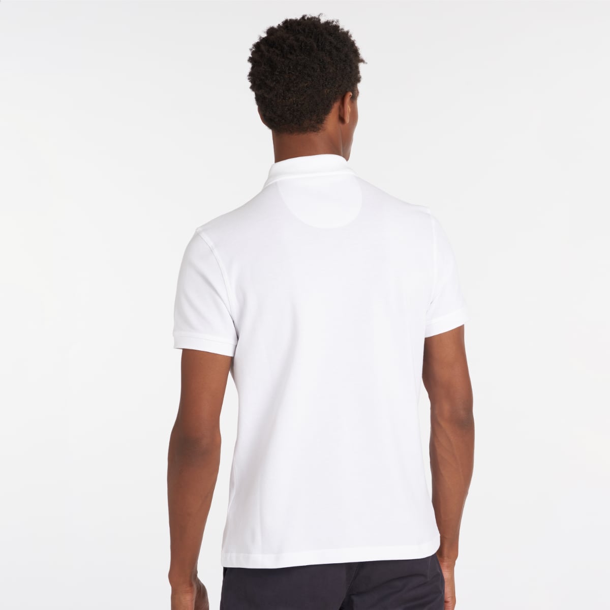 Barbour Men's Sports Polo Shirt | White