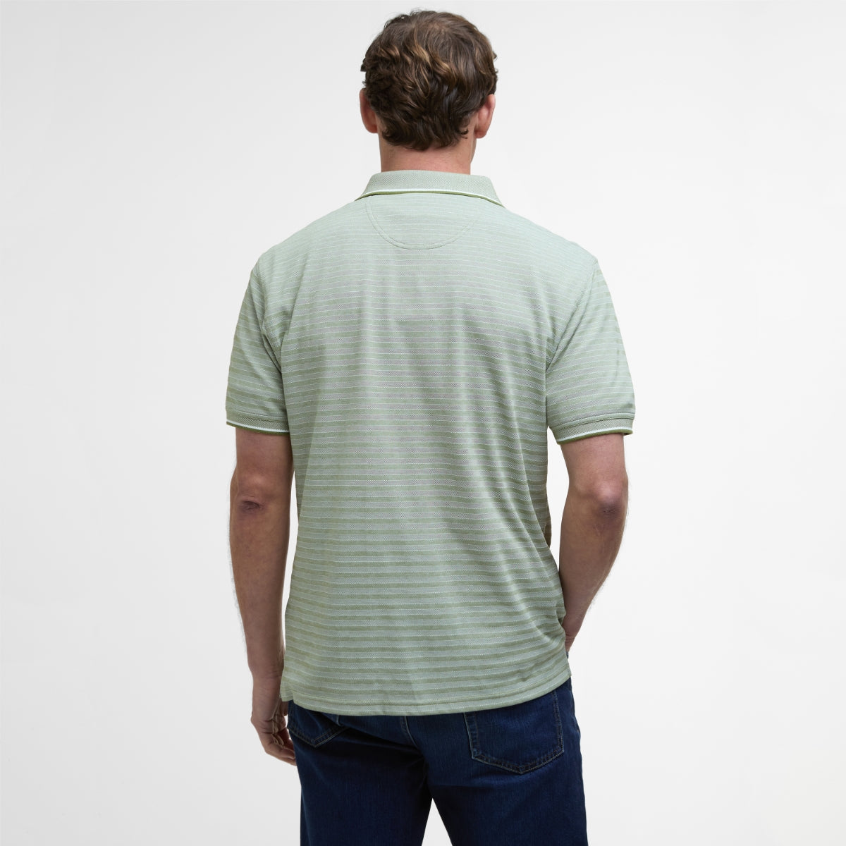 Barbour Taverham Performance Men's Polo Shirt | Pine Green