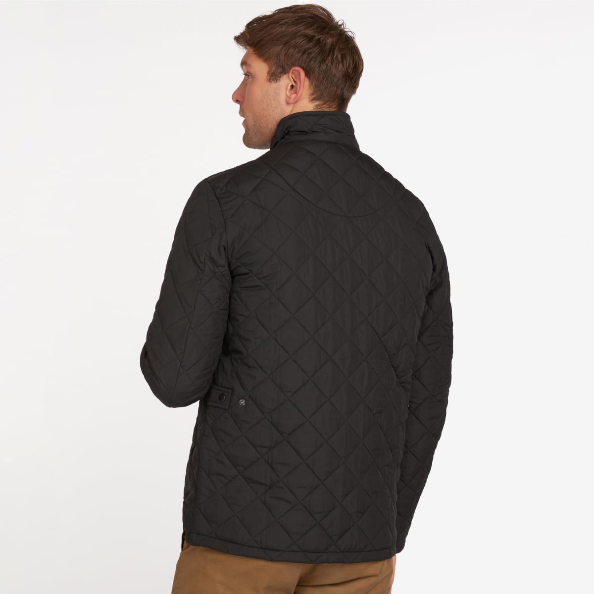 Barbour Chelsea Sportsquilt Quilted Men's Jacket | Black