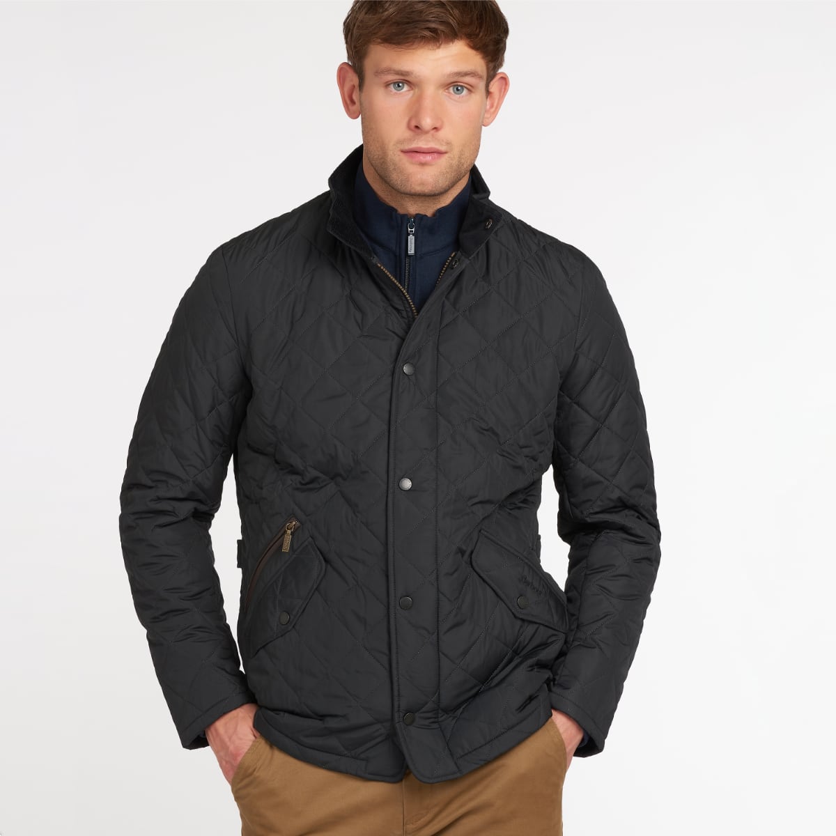 Barbour Chelsea Sportsquilt Quilted Men's Jacket | Navy