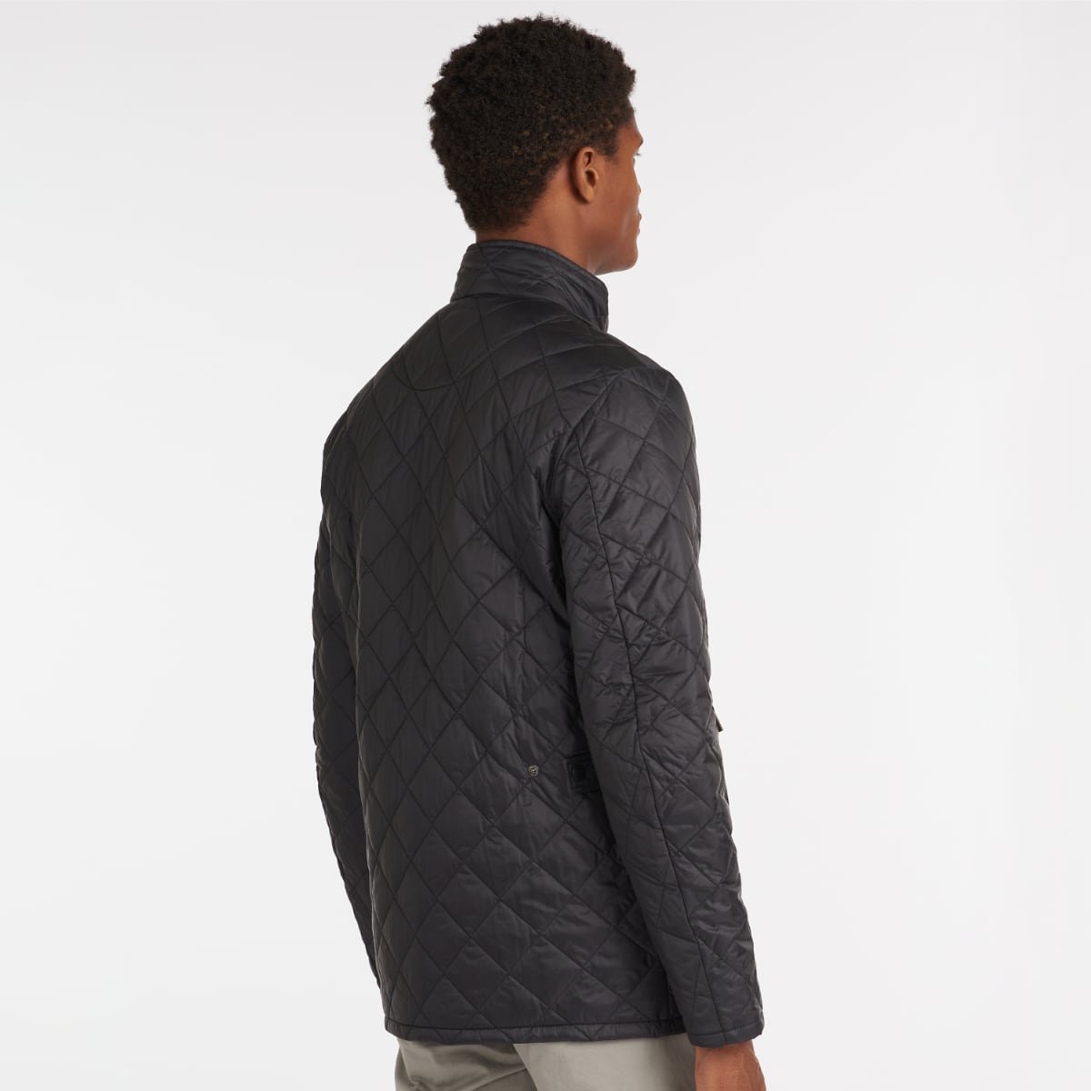 Barbour Flyweight Chelsea Quilted Men's Jacket | Black