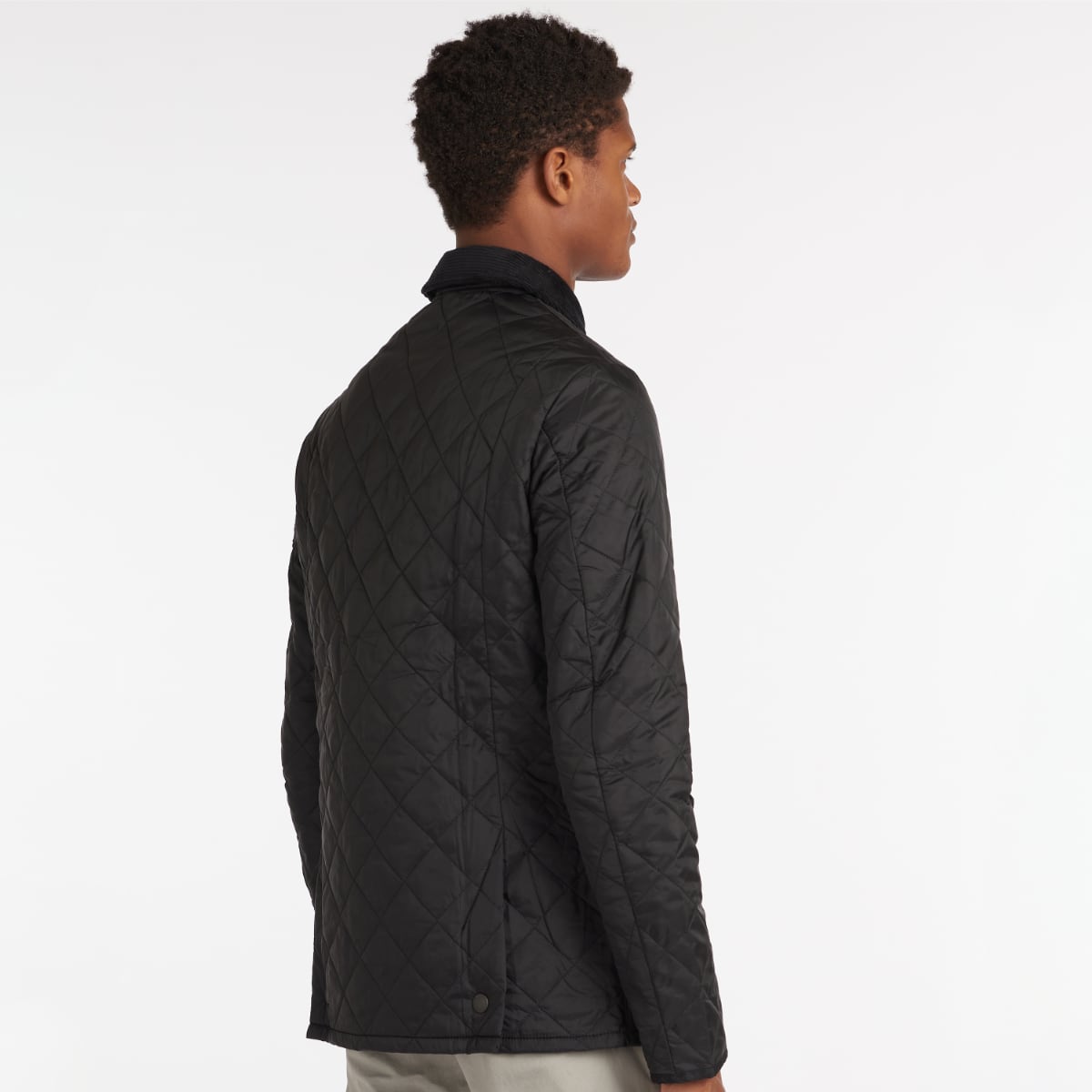 Barbour Heritage Liddesdale Quilted Men's Jacket | Black