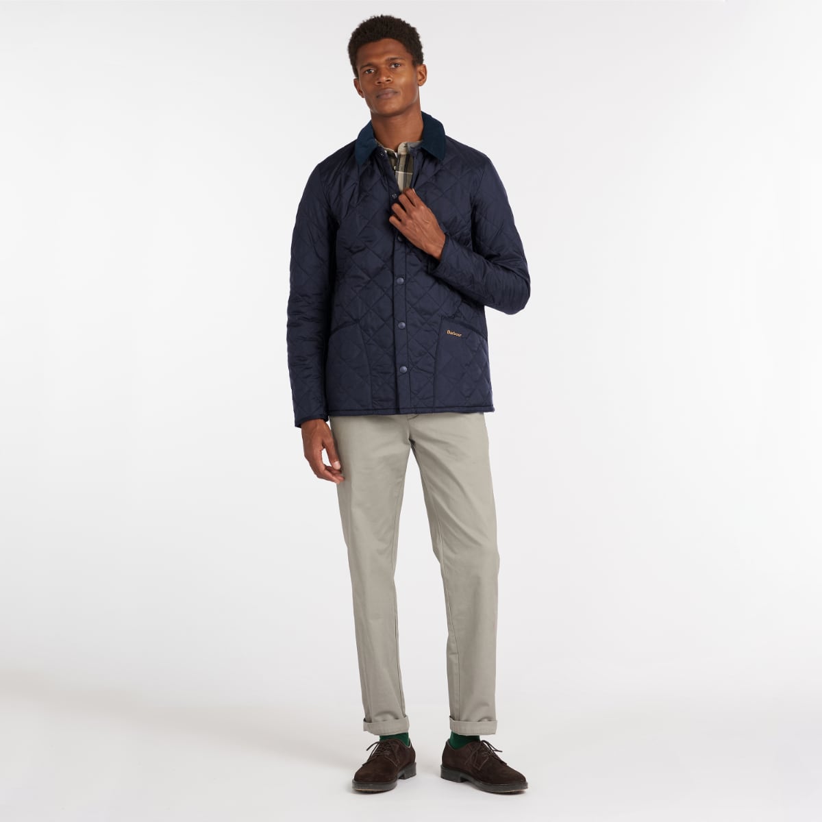 Barbour Heritage Liddesdale Quilted Men's Jacket | Navy