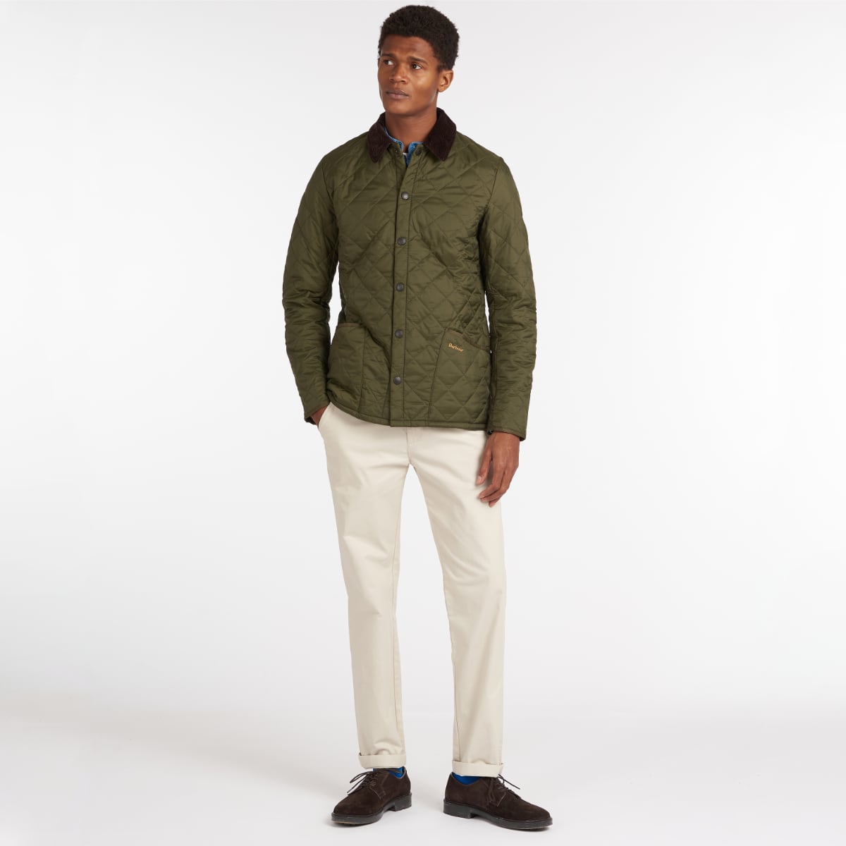 Barbour Heritage Liddesdale Quilted Men's Jacket | Olive