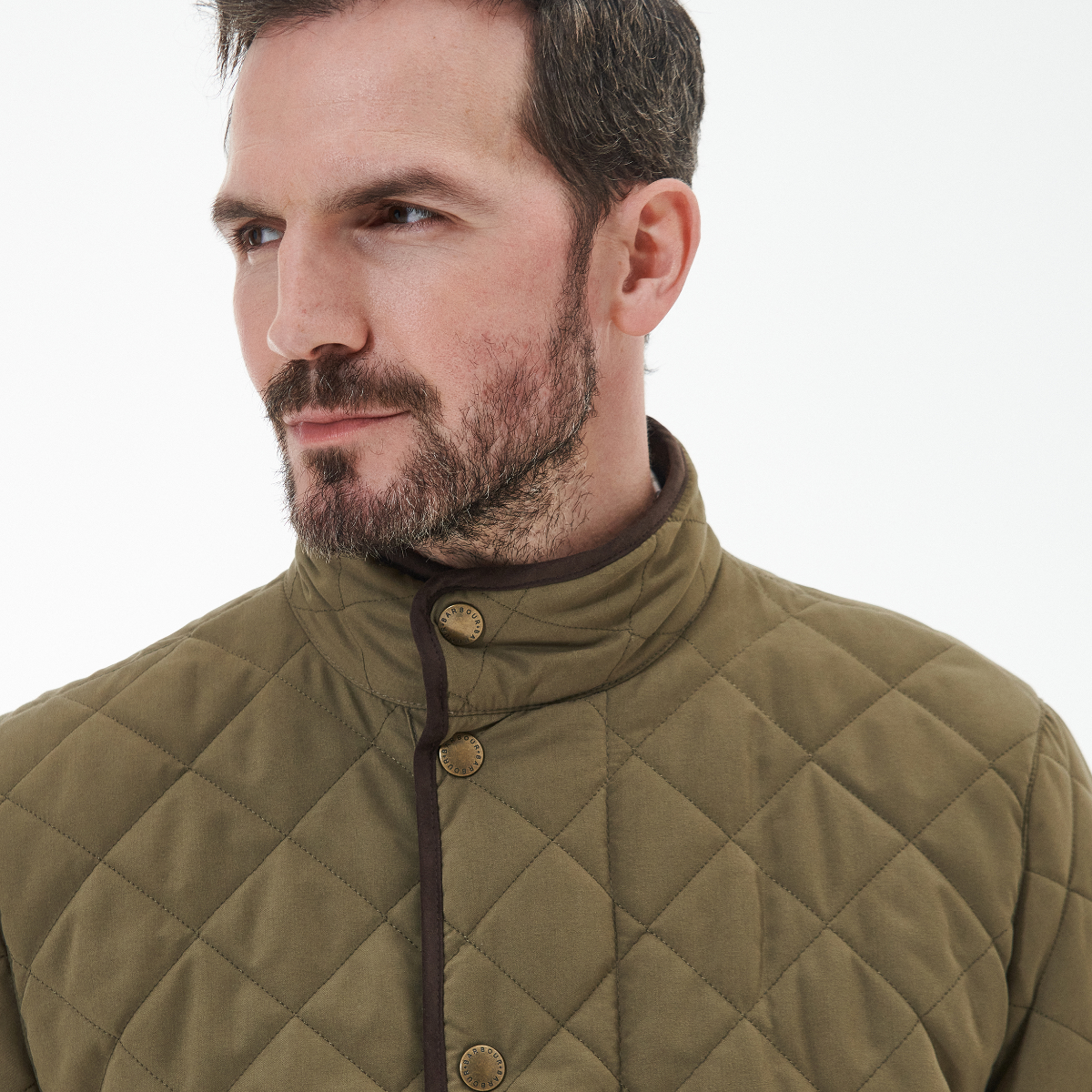 Barbour Waterproof Shoveler Quilted Men s Jacket Clay