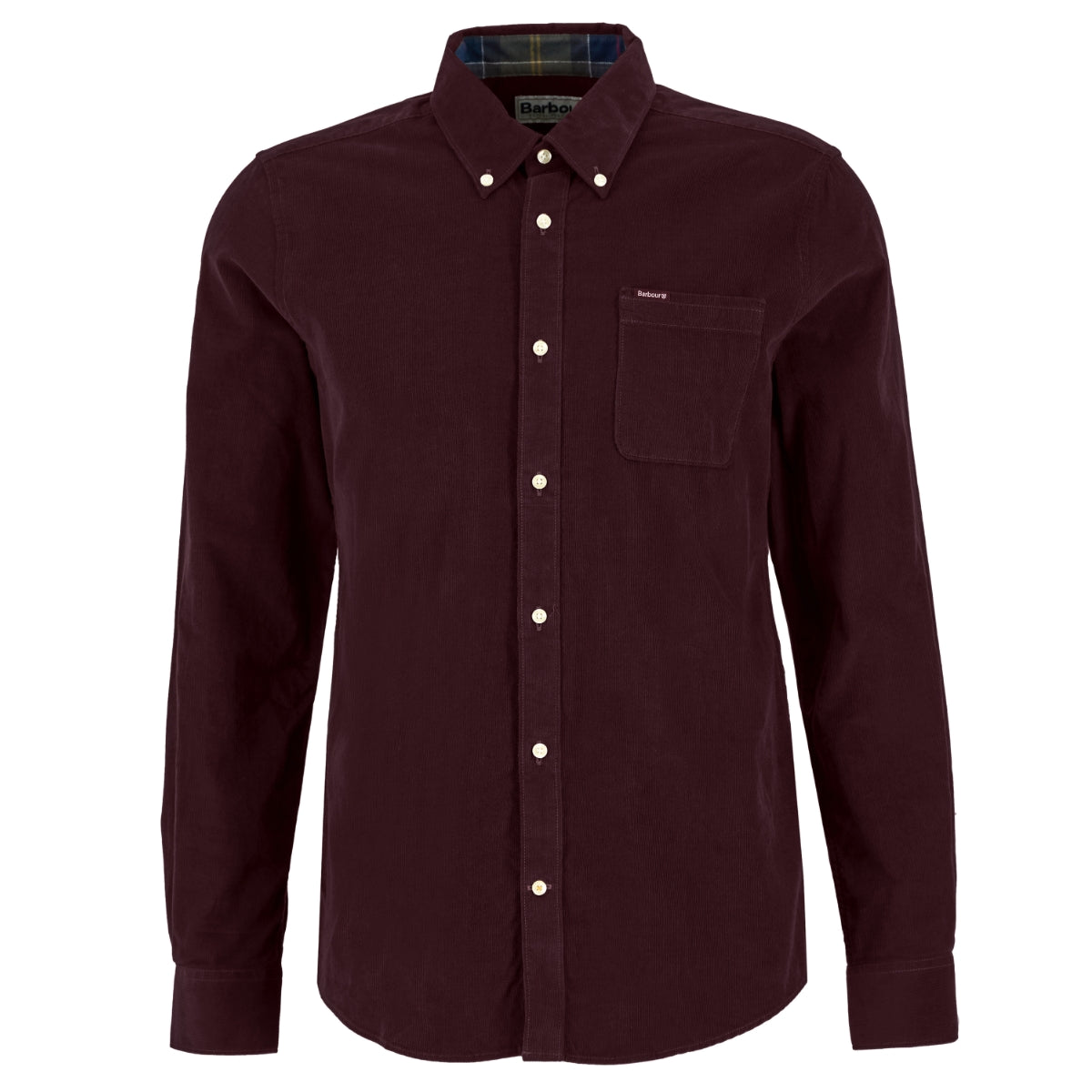 Barbour Ramsey Tailored Fit Men's Shirt | Winter Red