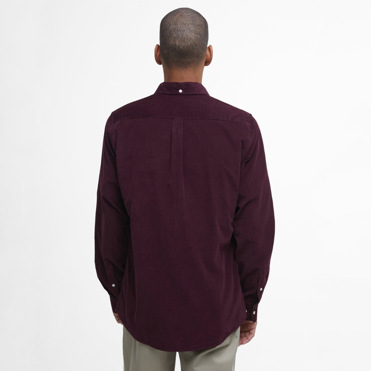 Barbour Ramsey Tailored Fit Men's Shirt | Winter Red