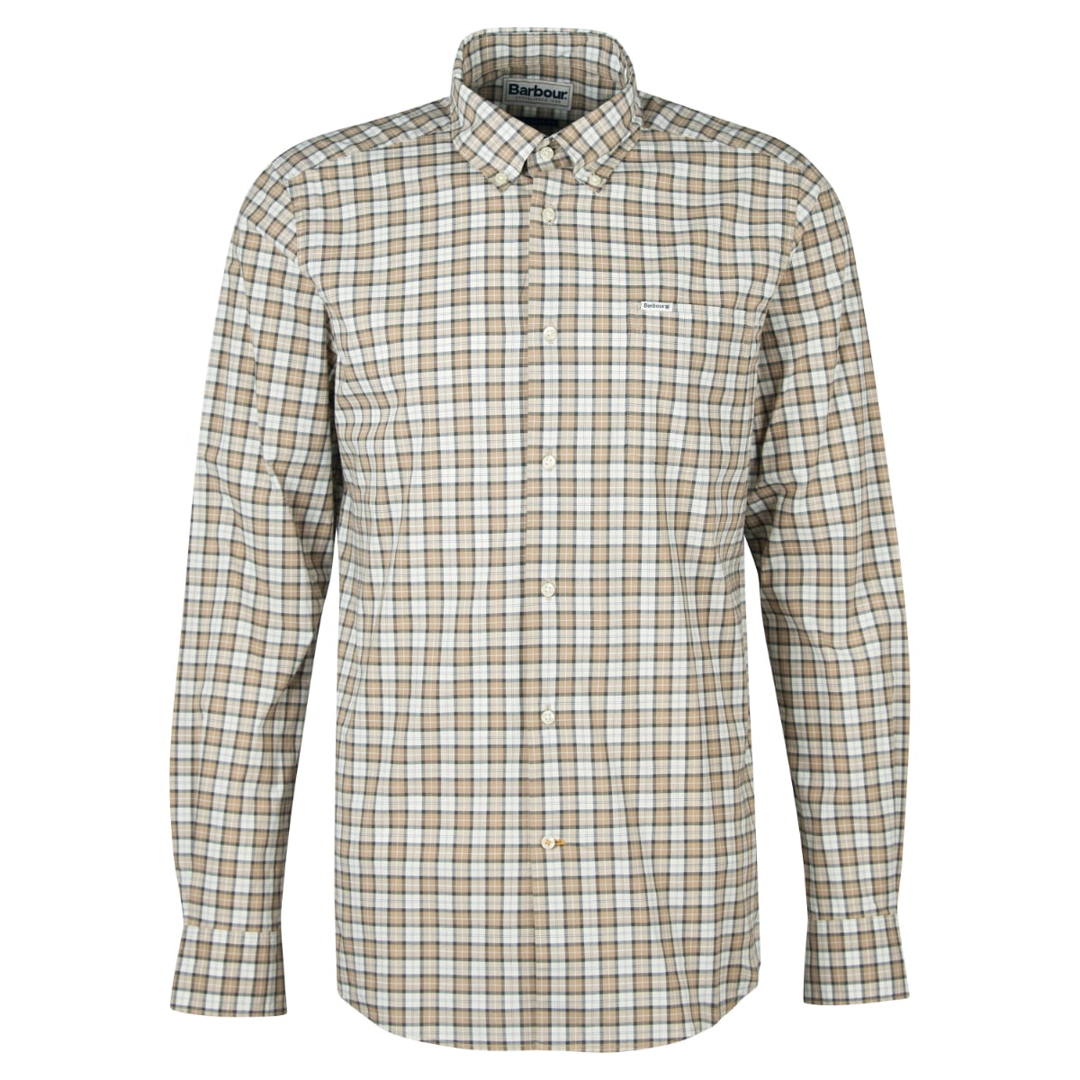 Barbour Lomond Tailored Fit Men's Shirt | Amble Sand Tartan