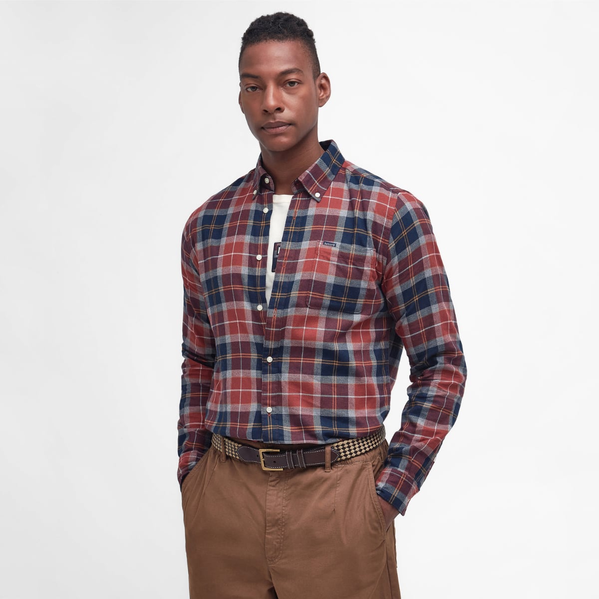 Barbour Rasay Tailored Fit Men's Shirt | Brackencroft Tartan