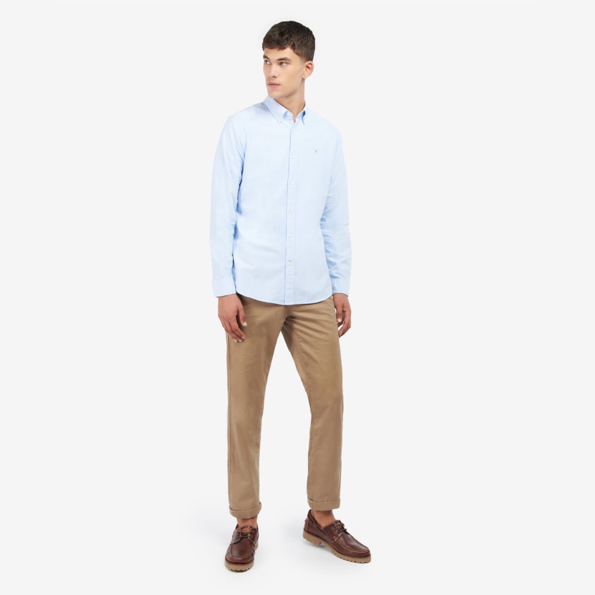 Barbour Oxtown Tailored Fit Men's Shirt | Sky