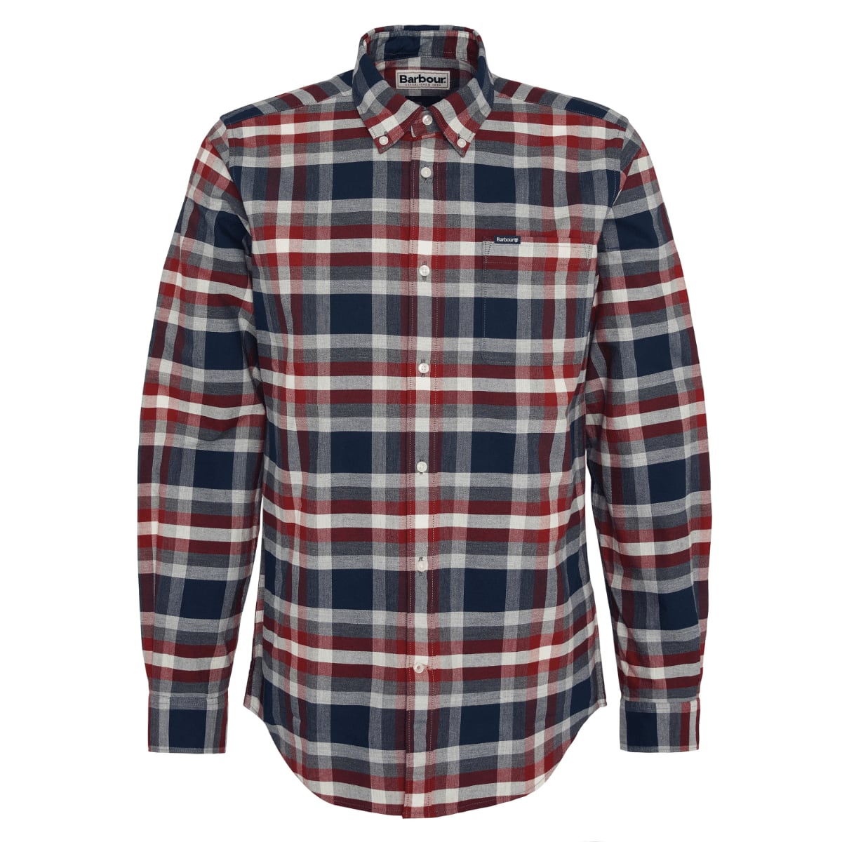 Barbour Bowmont Tailored Fit Men's Shirt | Fired Brick