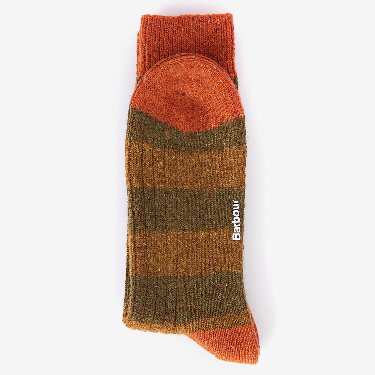 Barbour Houghton Stripe Men's Sock | Olive | Butternut