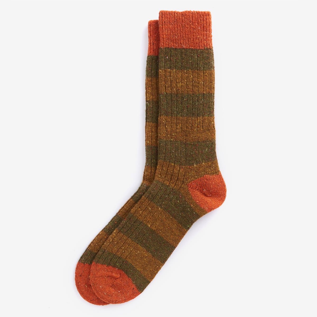 Barbour Houghton Stripe Men's Sock | Olive | Butternut