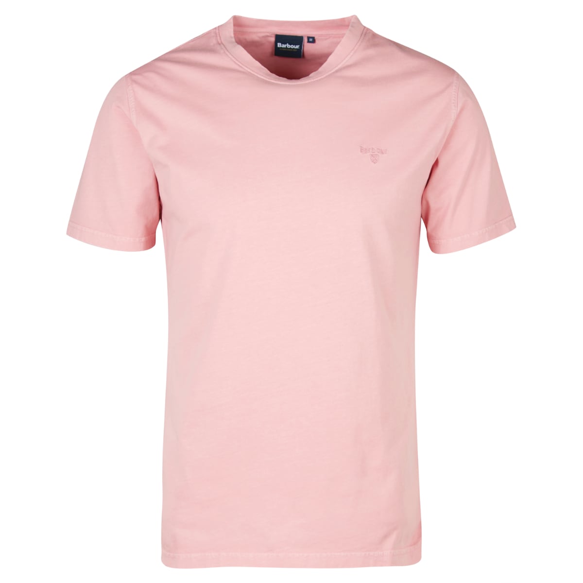 Barbour Men's Garment Dyed T-Shirt | Pink Salt