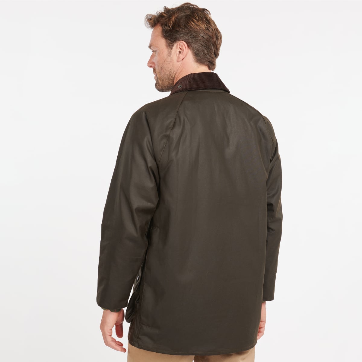 Barbour Classic Beaufort Men's Waxed Jacket | Olive