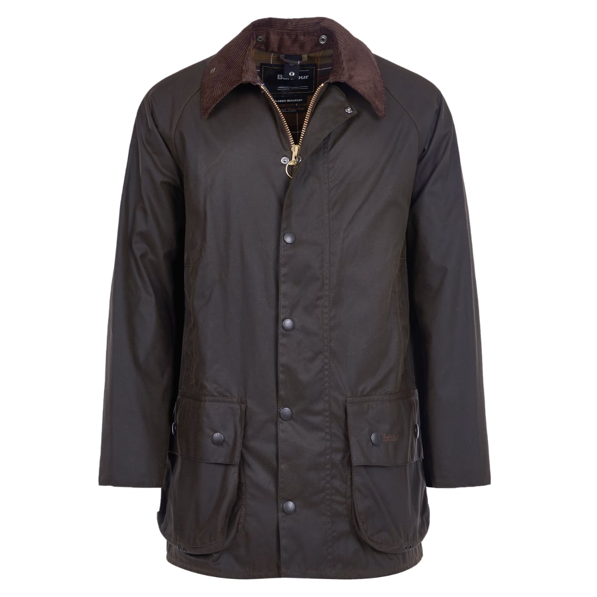 Barbour Classic Beaufort Men's Waxed Jacket | Olive