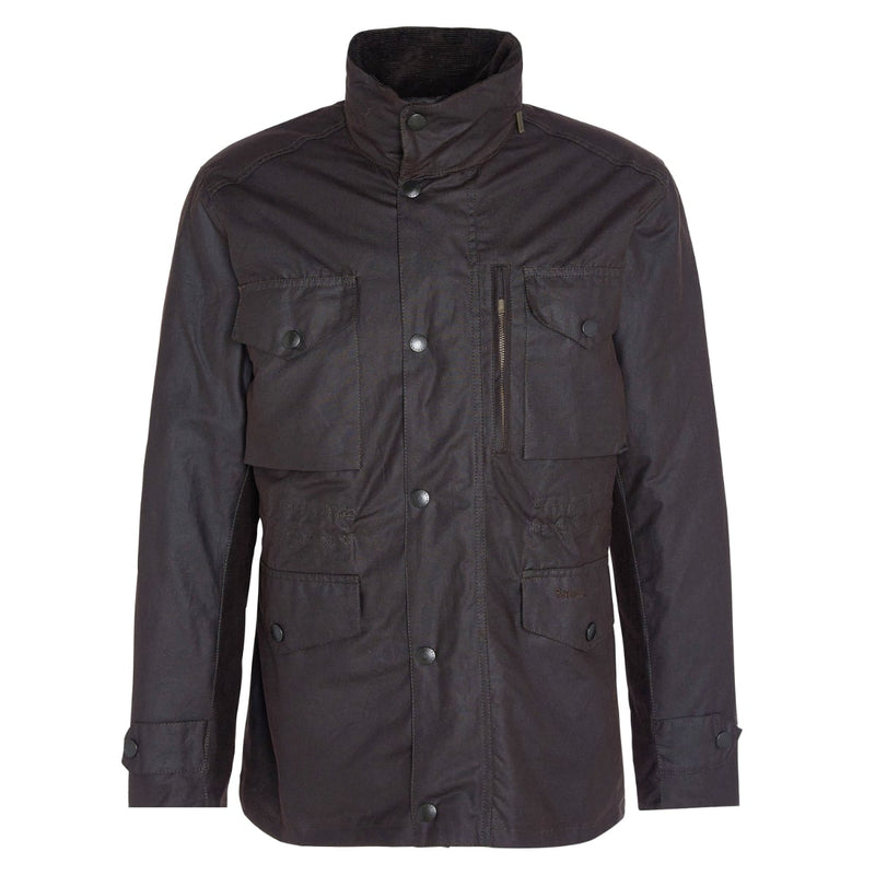 Barbour Sapper men's waxed jacket in Rustic brown