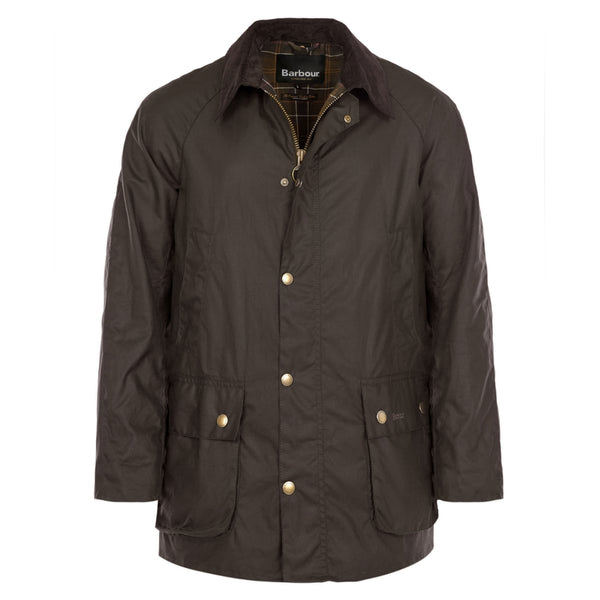 Barbour Ashby Men's Waxed Jacket in Olive