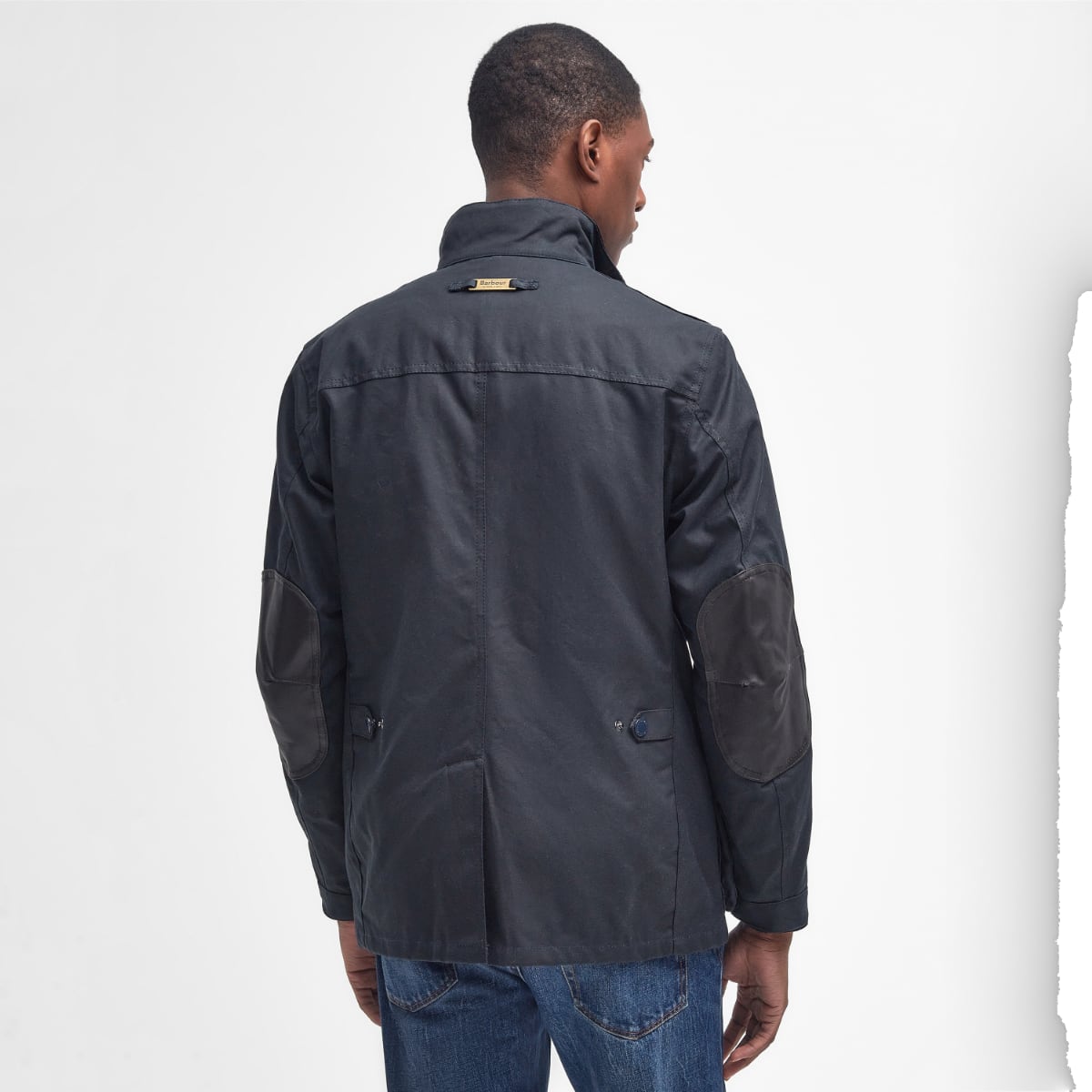 Barbour Ogston Men's Waxed Jacket | Navy