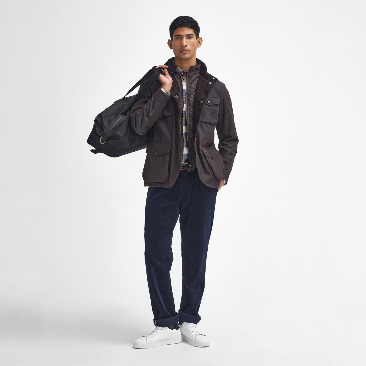 Barbour Ogston Men's Waxed Jacket | Rustic