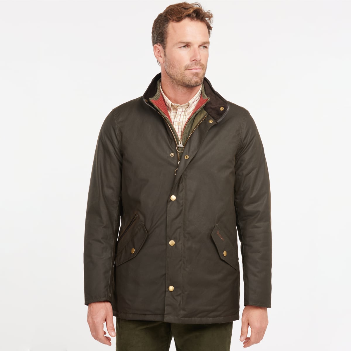 Barbour Prestbury Men's Waxed Jacket | Olive