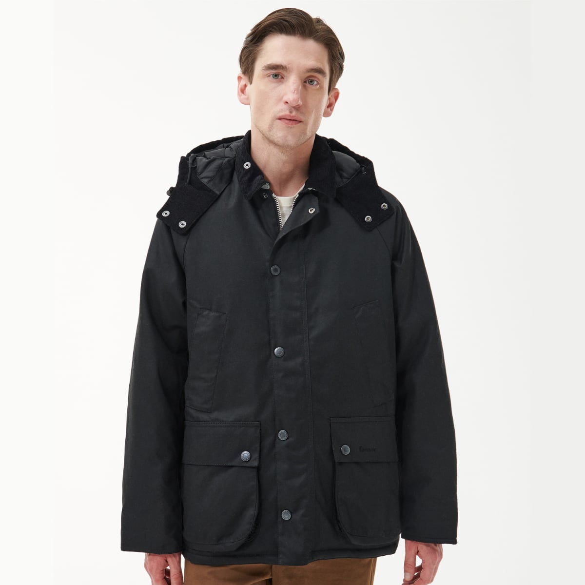 Barbour Winter Bedale Men's Waxed Jacket | Black