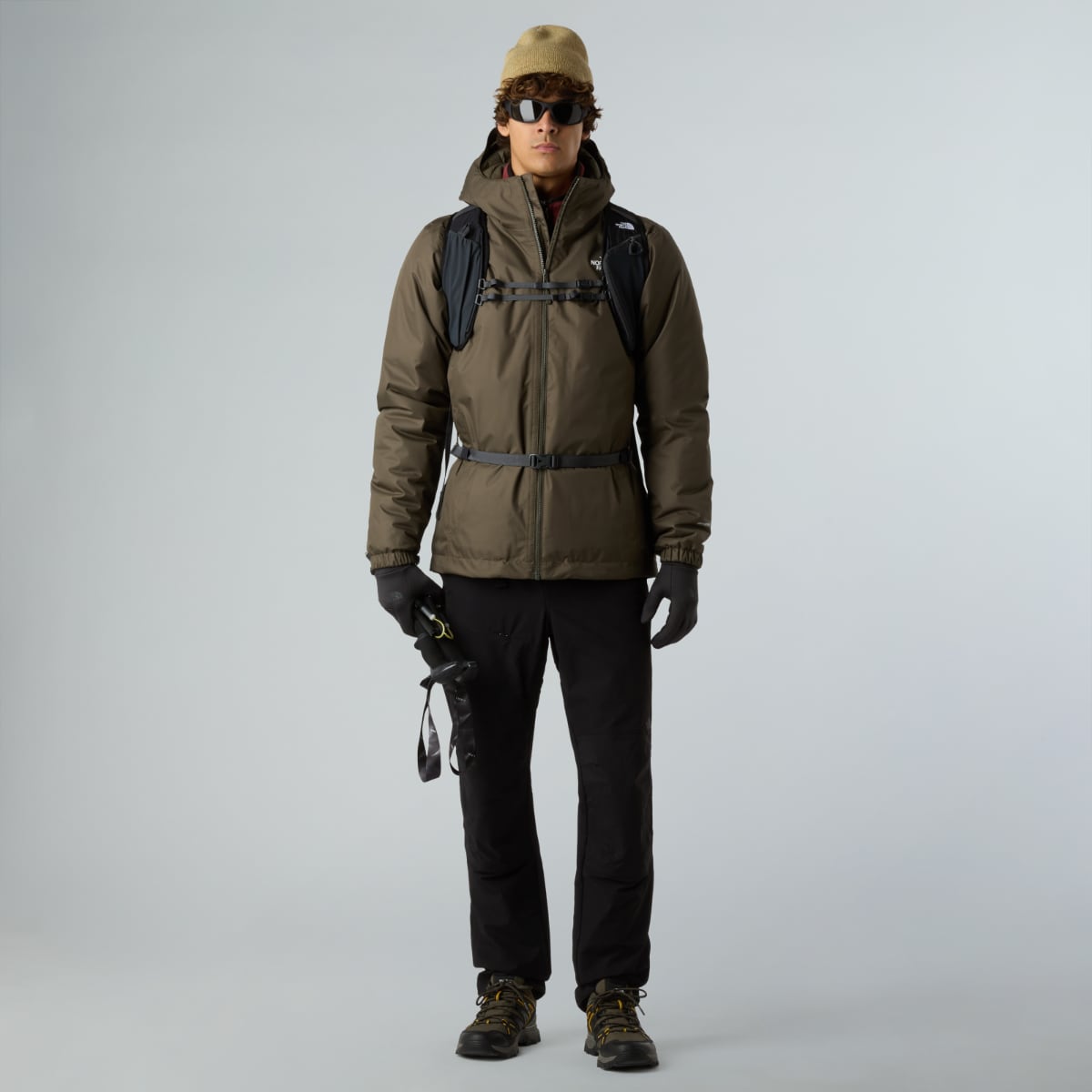 The North Face Quest INSULATED Waterproof Men's Jacket |  NEW Taupe Green