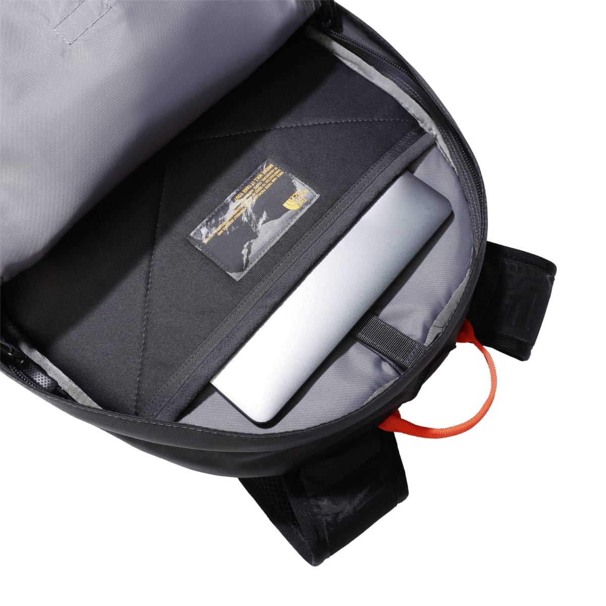 The North Face Borealis Classic Backpack | Asphalt Grey-Retro Orange-NPF