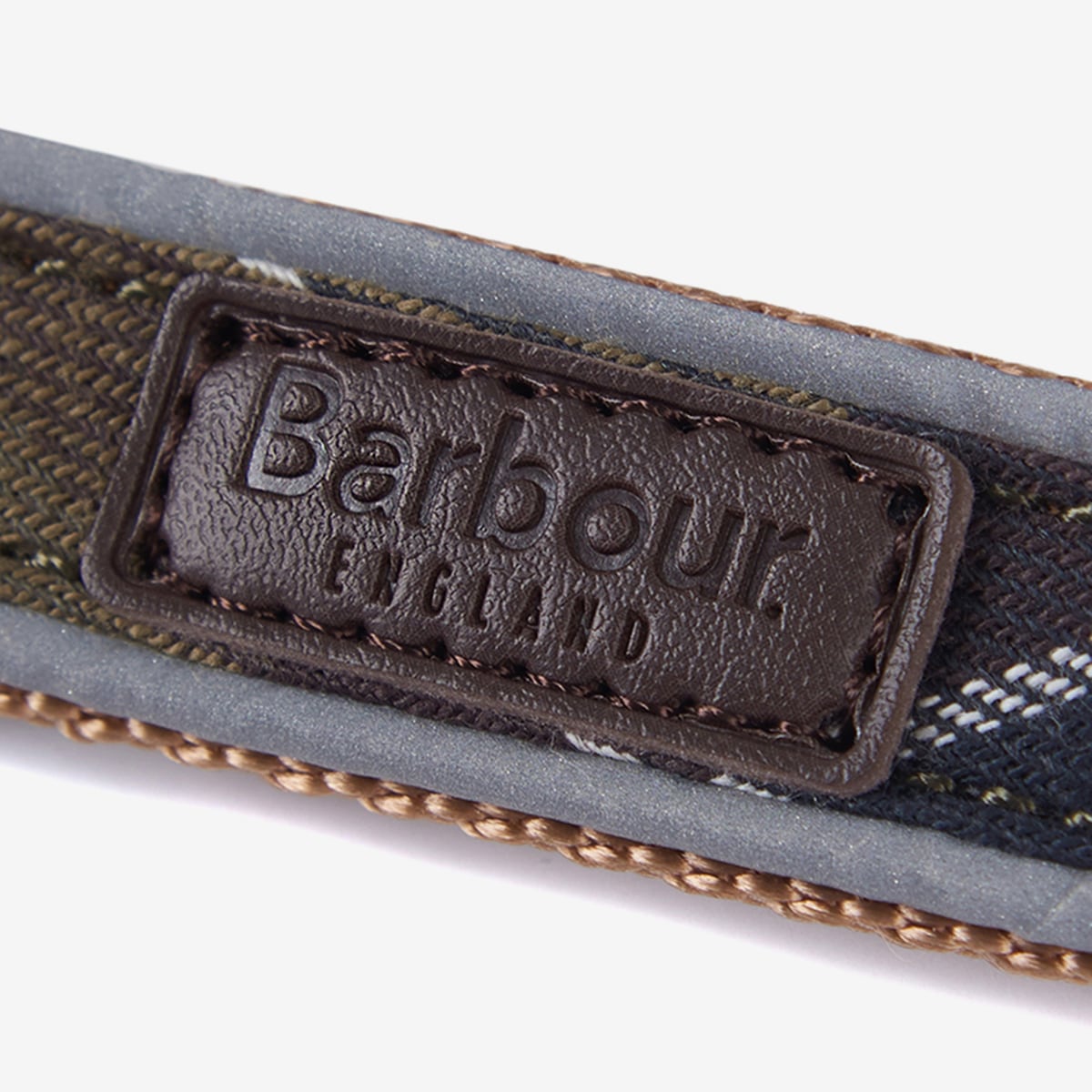 Barbour Reflective Tartan Dog Lead | Classic Tartan