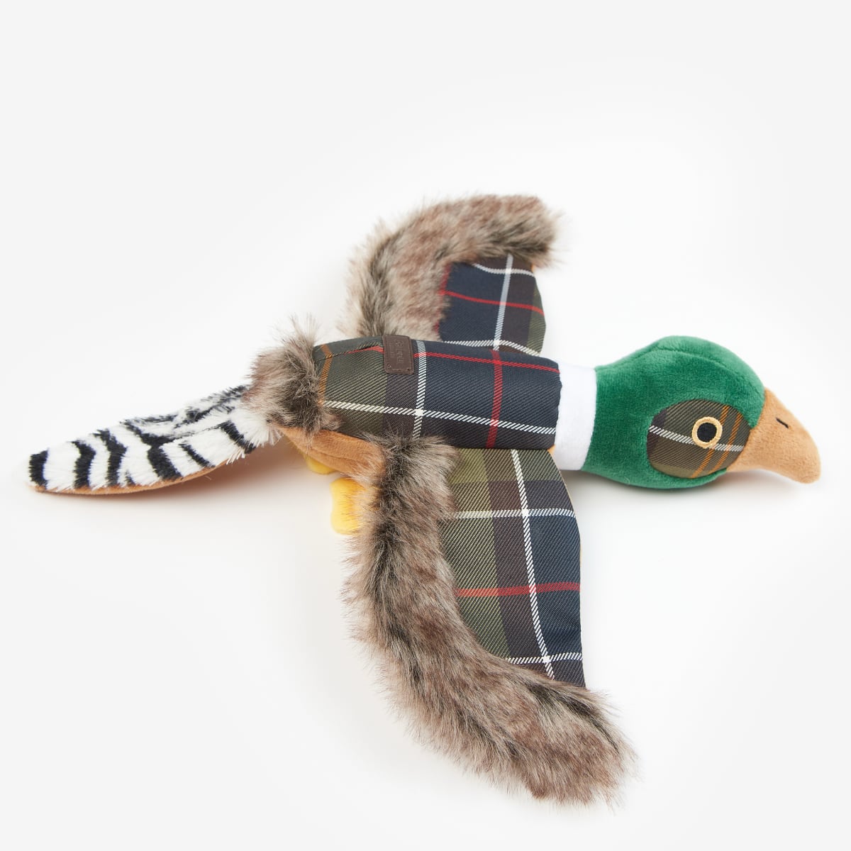 Barbour Pheasant Dog Toy | Classic Tartan