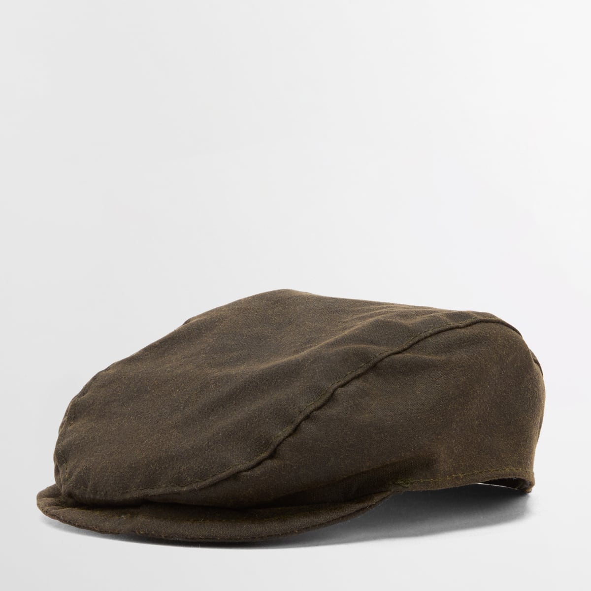 Barbour Dog Wax Flat Cap | Olive