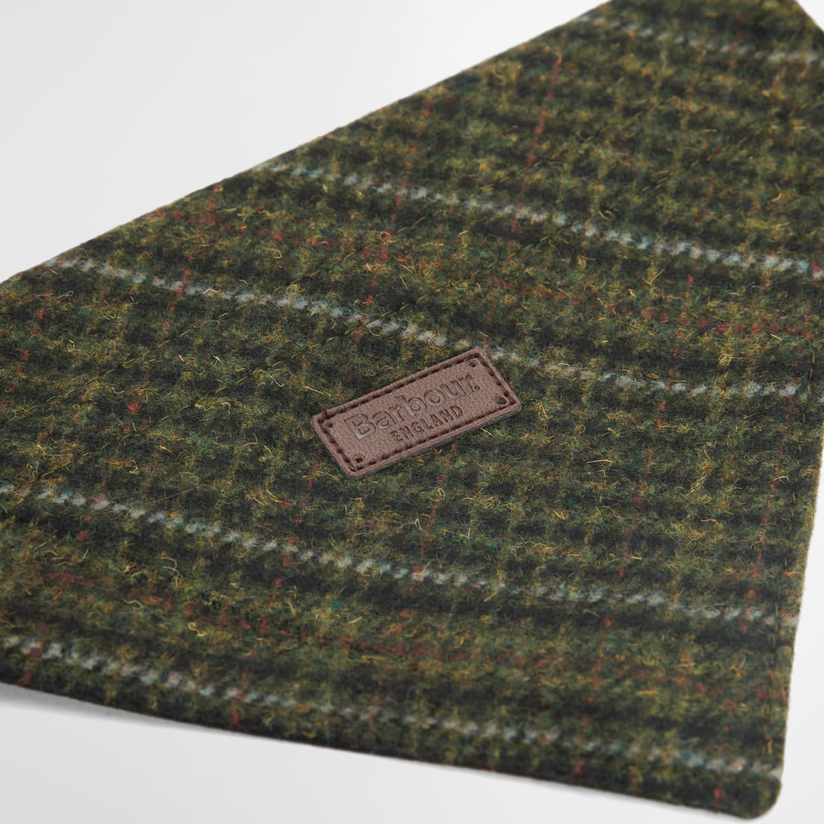 Barbour Wilkin Dog Bandana | Olive Check