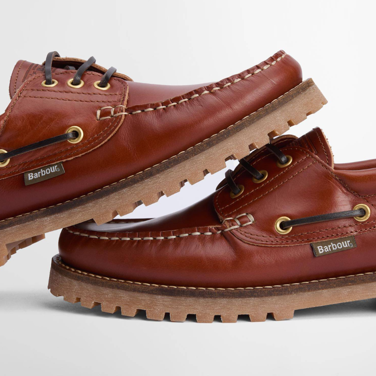 Barbour Re-Engineered Deck Boat Shoes | Tan