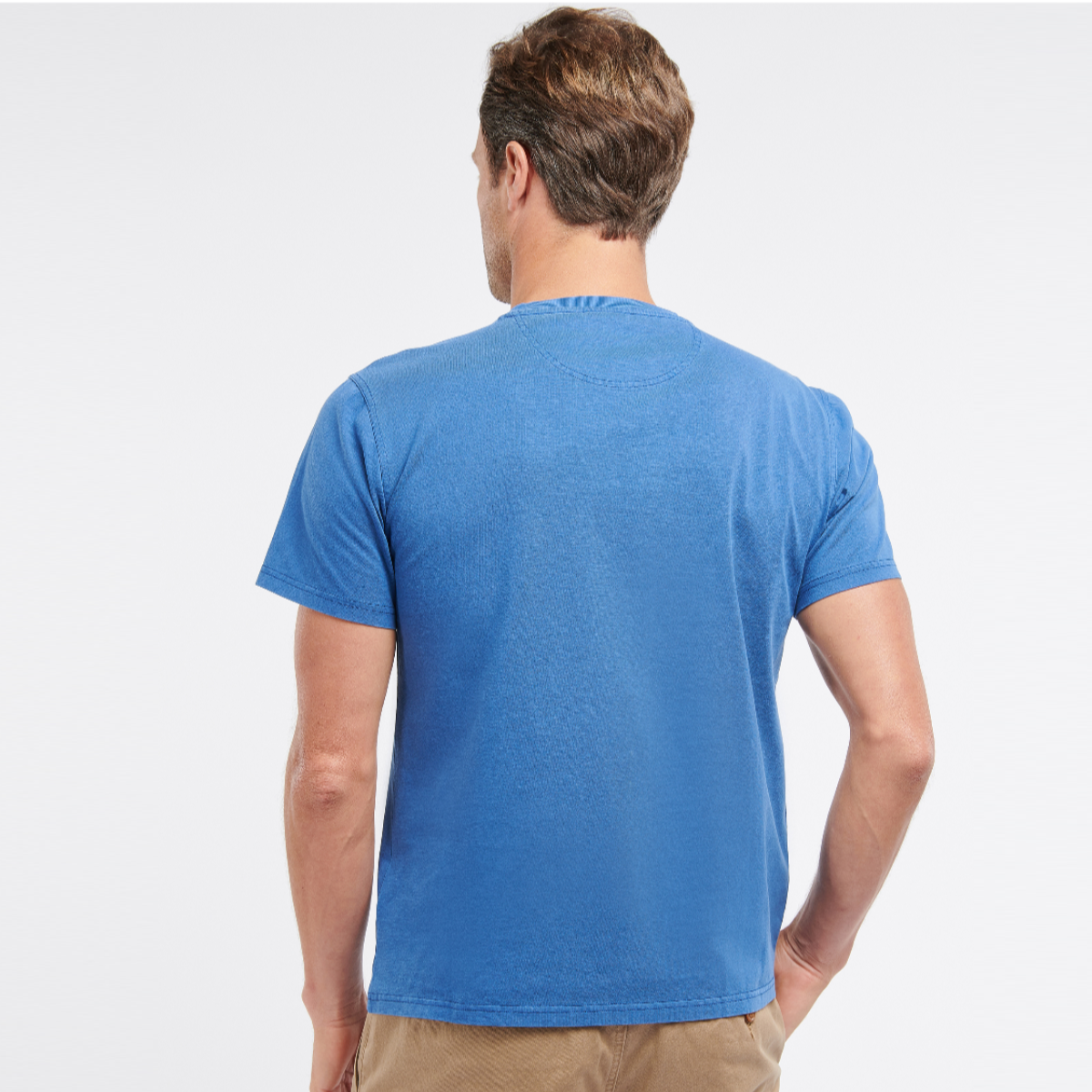 Barbour Men's Garment Dyed T-Shirt | Marine