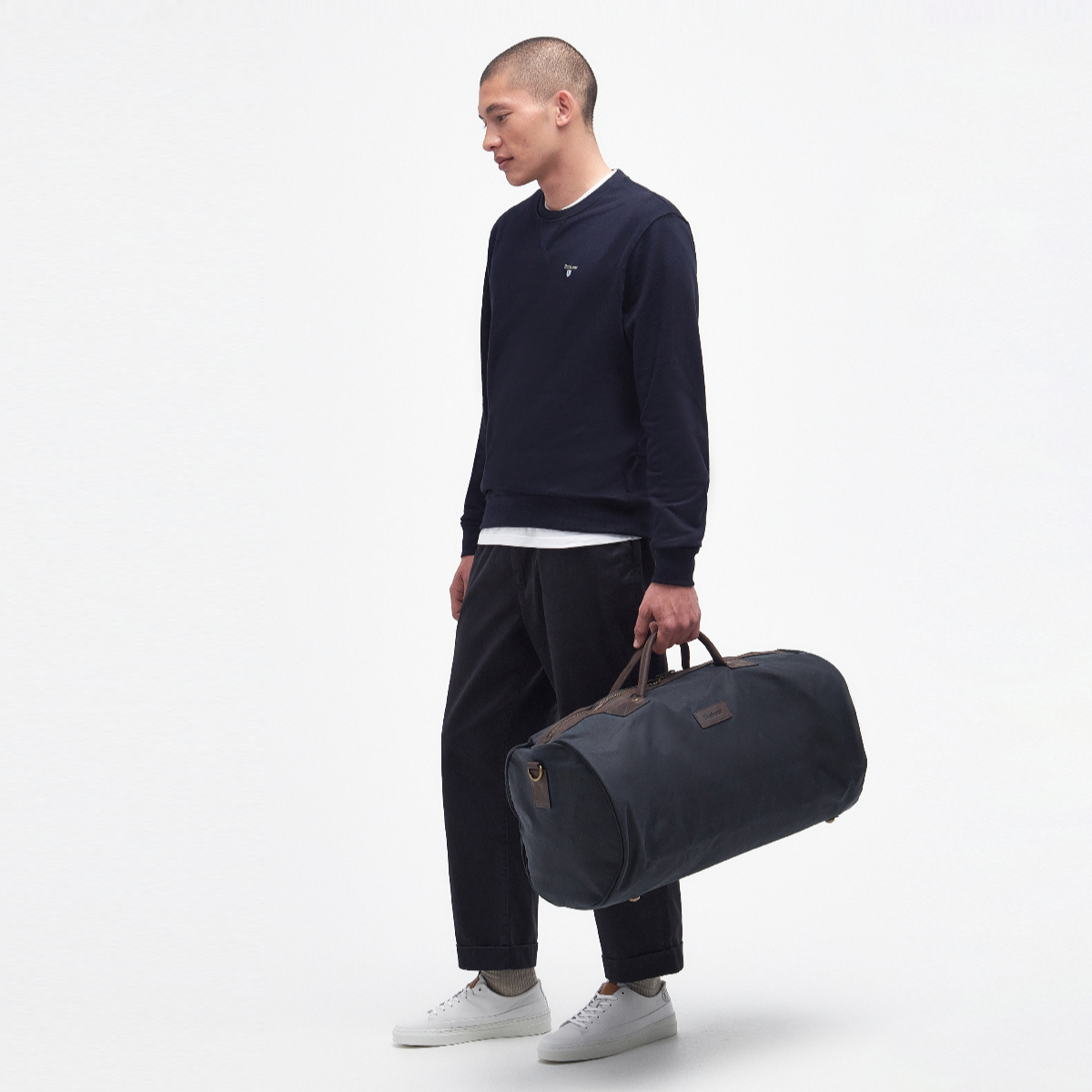 Barbour Wax Holdall | Navy