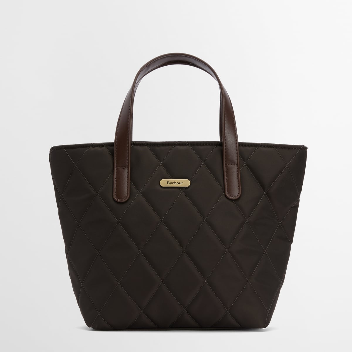 Barbour Quilted Mini Tote Bag | Olive