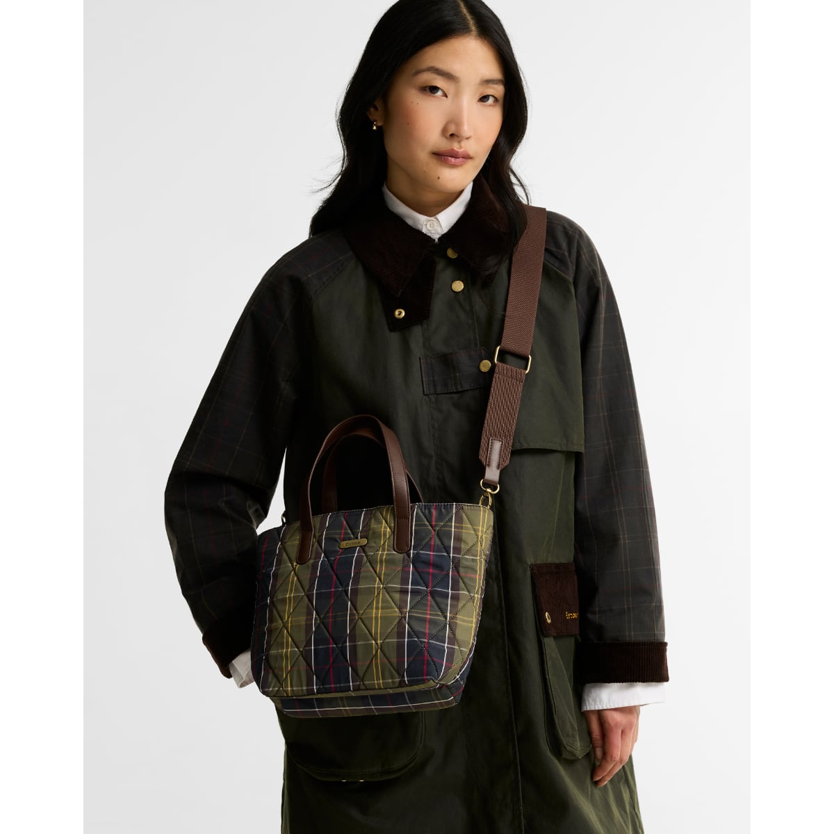 Barbour Quilted Mini Tote Bag | Classic