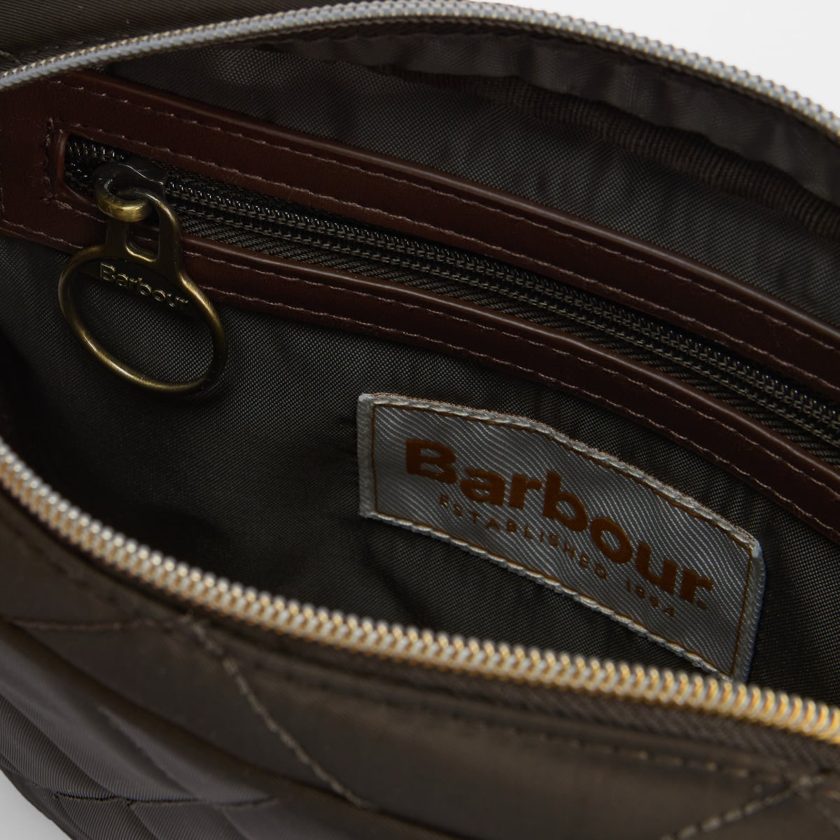 Barbour Quilted Crossbody Bag | Olive