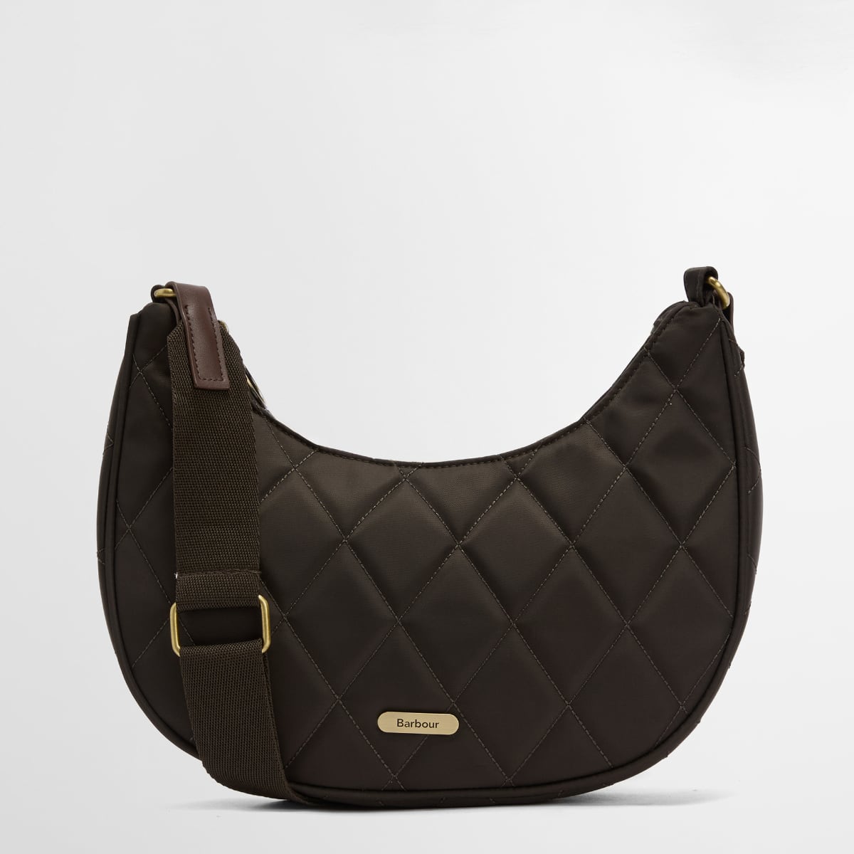 Barbour Quilted Sling Shoulder Bag | Olive