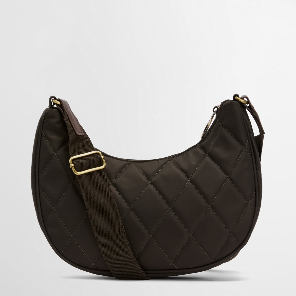 Barbour Quilted Sling Shoulder Bag | Olive