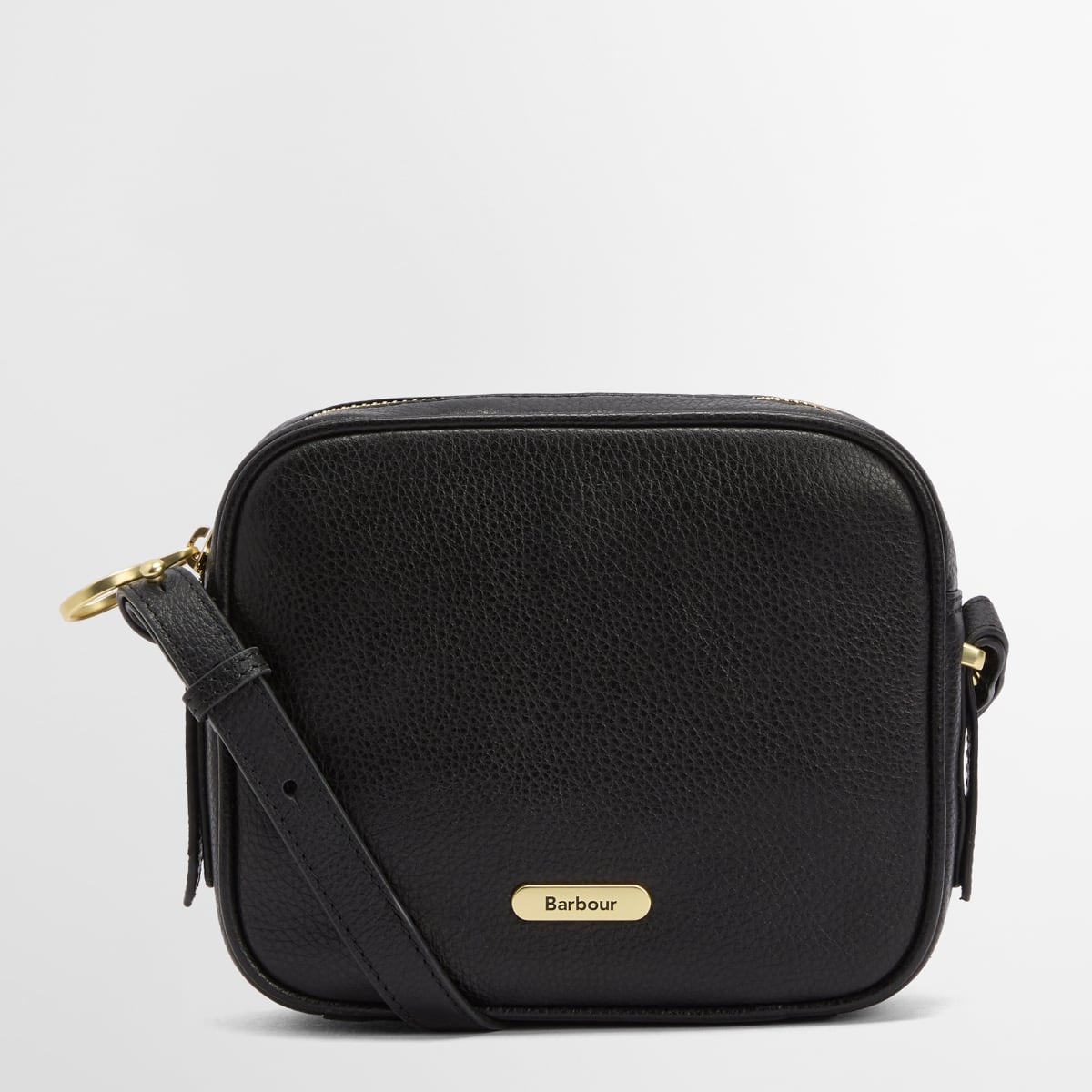 Barbour Daphne Leather Crossbody Bag | Black