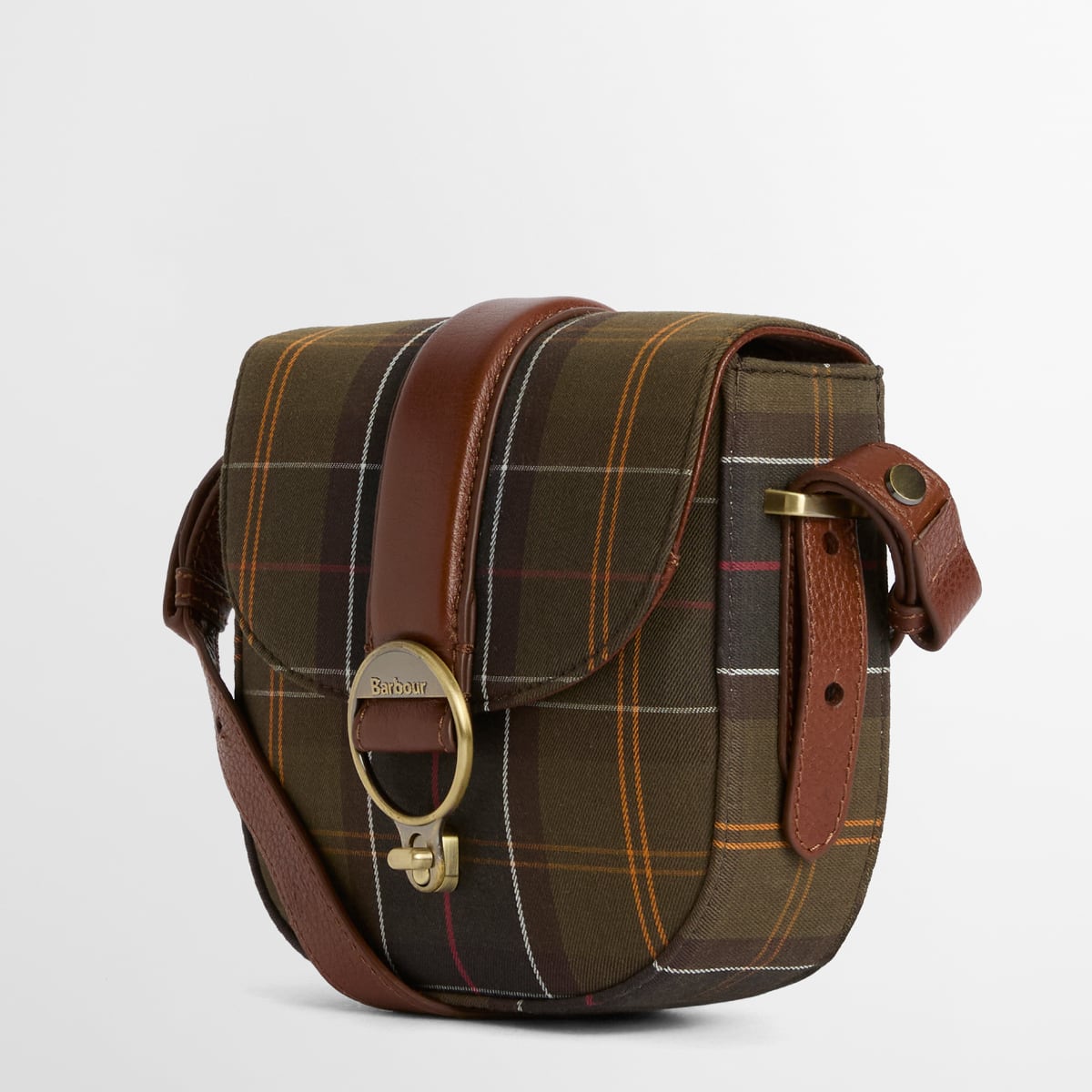 Barbour Elm Crossbody Bag | Classic Tartan