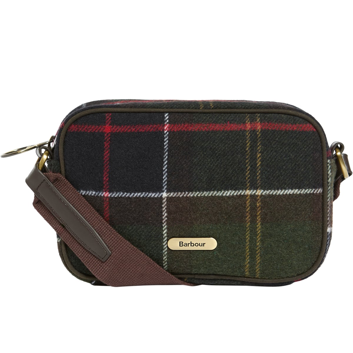 Barbour Contin Mini Crossbody Bag | Classic Tartan