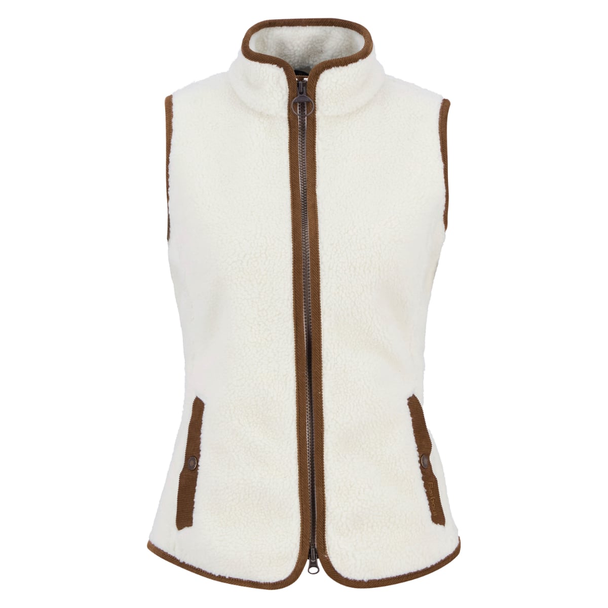 Barbour Burford Fleece Women's Gilet | Winter Pearl