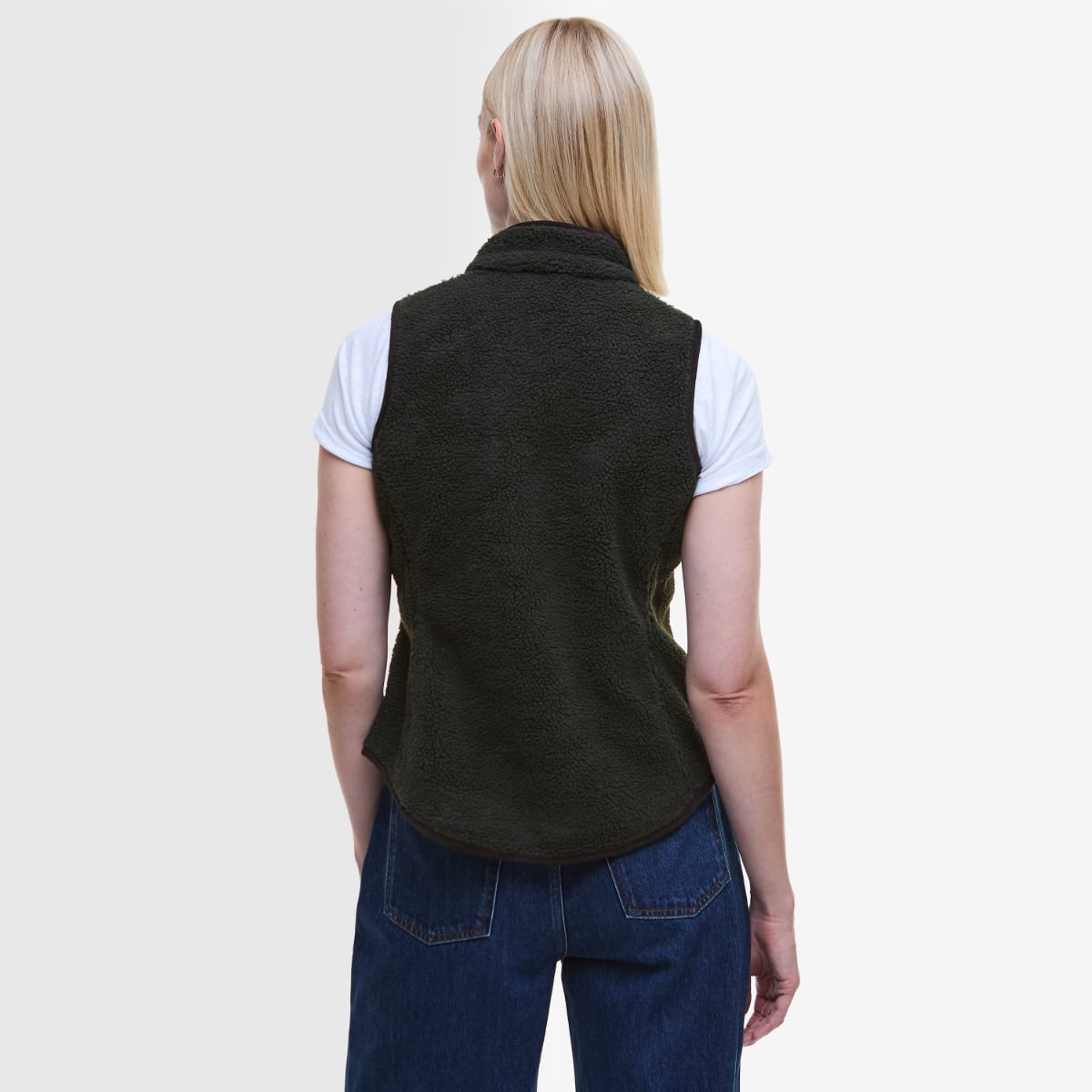 Barbour Burford Fleece Women's Gilet | Olive